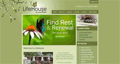 Desktop Screenshot of lifehouseministriesinc.com