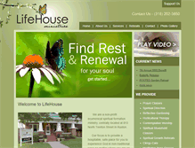 Tablet Screenshot of lifehouseministriesinc.com